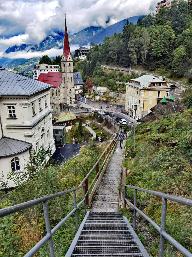 Auf dem Wasserfallsteig in Gastein wandern